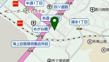 佐伯歯科の地図画像