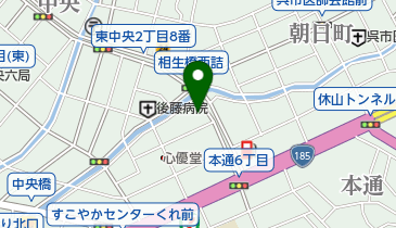 でさき歯科の地図画像