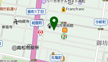 まつおか歯科医院の地図画像