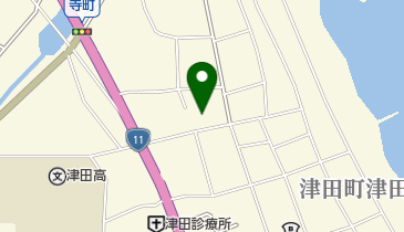 油谷歯科医院の地図画像