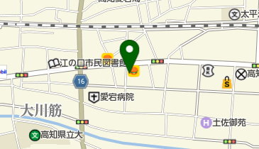 岡林歯科の地図画像
