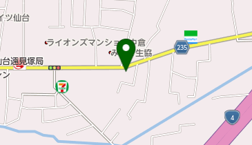 遠見塚歯科医院の地図画像