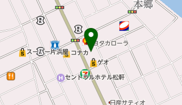 米倉歯科クリニックの地図画像