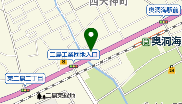 ふくま歯科医院の地図画像
