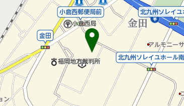 つの歯科医院の地図画像