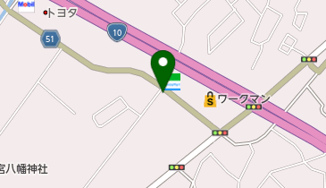 ウエダ歯科の地図画像