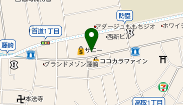金藤歯科医院の地図画像