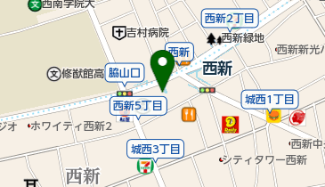 讃井歯科医院の地図画像