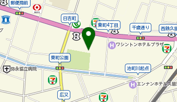 久留米セントラル歯科の地図画像