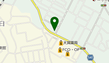 くすのき歯科医院の地図画像