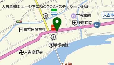 熊埜御堂歯科医院の地図画像