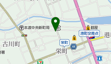 槌本歯科医院の地図画像