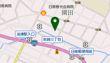 安部歯科医院の地図画像