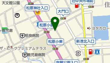 きたぞの歯科矯正の地図画像