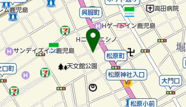 濱崎歯科医院の地図画像