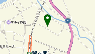 鼠ケ関番場歯科医院の地図画像