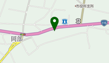 かんの歯科医院の地図画像