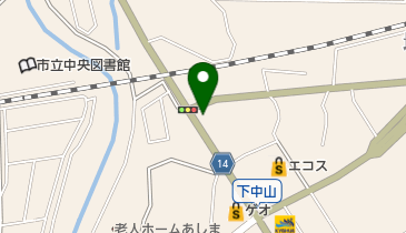 中山歯科診療所の地図画像