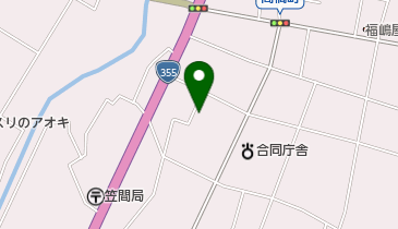 かさま歯科の地図画像