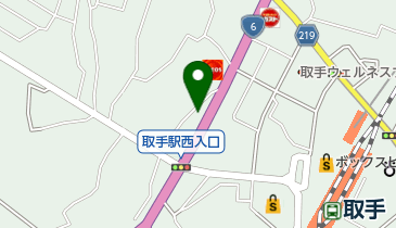 取手歯科クリニックの地図画像