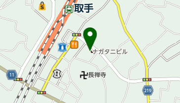 青木歯科矯正歯科の地図画像