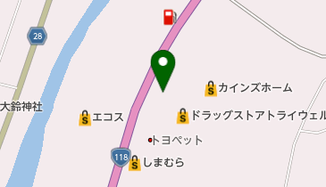 すずき歯科医院の地図画像