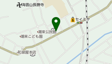 うちぼり歯科医院の地図画像