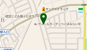 横張歯科医院の地図画像