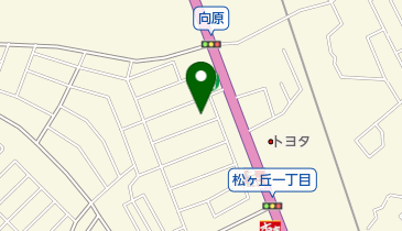 松ヶ丘歯科口腔外科医院の地図画像