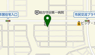 飯沼医院歯科の地図画像