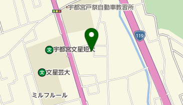 益子歯科医院の地図画像