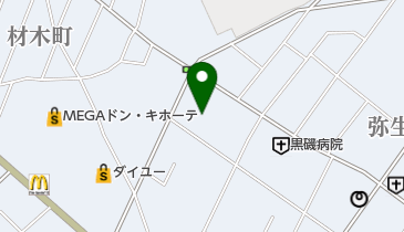 礒歯科医院の地図画像