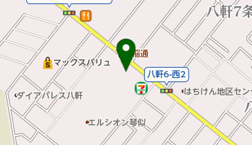 ハセガワ歯科クリニックの地図画像