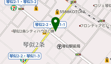 松下歯科クリニックの地図画像