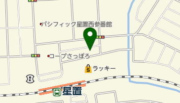 よこみね歯科の地図画像