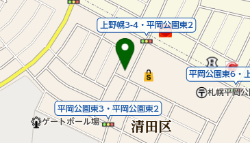 ライブ・ヒルズ馬場歯科医院の地図画像