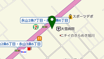 たくま歯科医院 旭川市 歯科 歯医者 079 8413 の地図 アクセス 地点情報 Navitime