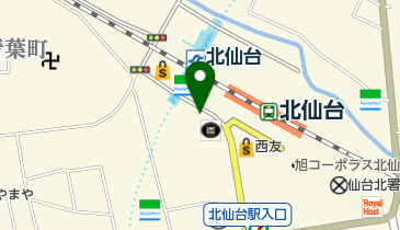 北仙台駅前歯科クリニックの地図画像