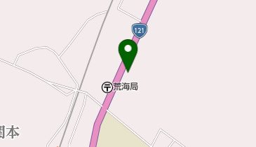 あらかい歯科医院の地図画像