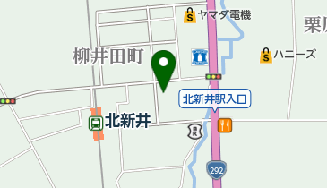 わくい歯科クリニックの地図画像