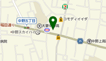 ねぎしデンタルクリニックの地図画像