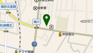 青柳歯科の地図画像