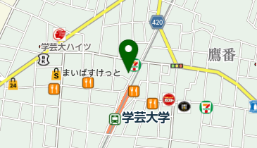 あおい歯科の地図画像