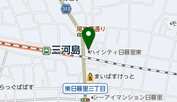 三河島歯科クリニックの地図画像