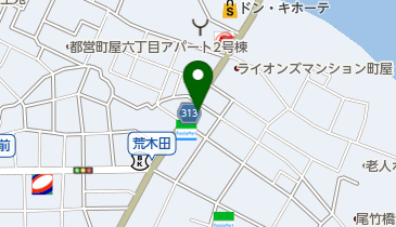 しょうだ歯科医院の地図画像