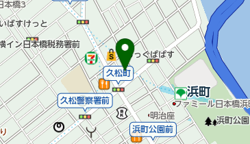 浜町歯科医院の地図画像