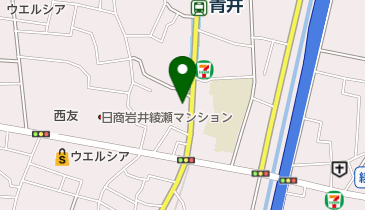 青井デンタルクリニックの地図画像