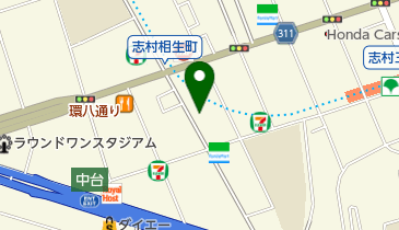 大森歯科医院の地図画像