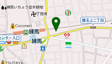 練馬歯科医院の地図画像