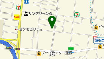 金子歯科医院の地図画像